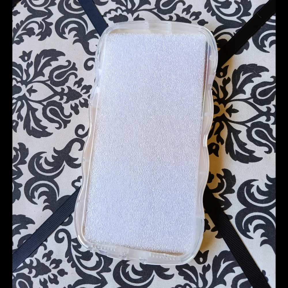 💜*4/$15* iPhone 6 Plus Glitter Sparkly Rainbow Case Cute Girly Kawaii White